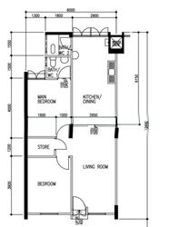 Blk 233 Kebun Baru Palm View (Ang Mo Kio), HDB 3 Rooms #603643441
